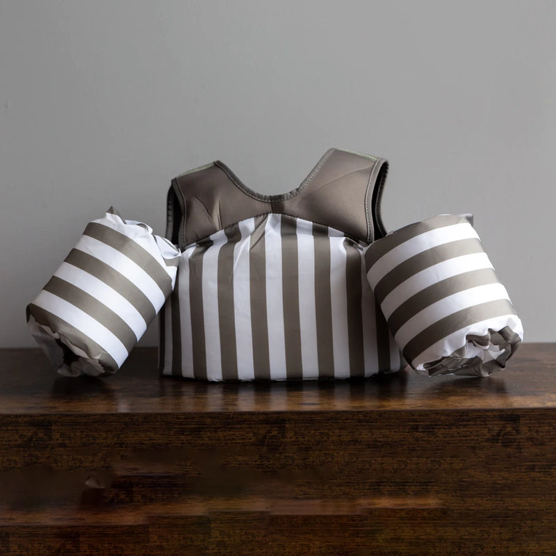 Current Tyed Clothing Swim Floaties - Brown Stripes