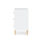 Dadada Austin 3-Drawer Dresser - White / Natural