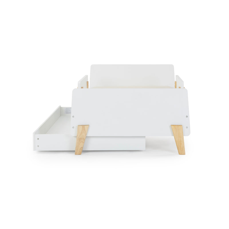 Dadada Storage Trundle - Twin - White under Dadada Fun Bed Twin