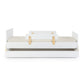 Dadada Storage Trundle - Twin - White under Dadada Fun Bed Twin