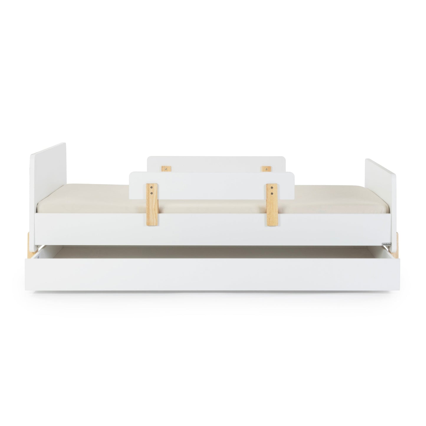 Dadada Storage Trundle - Twin - White under Dadada Fun Bed Twin