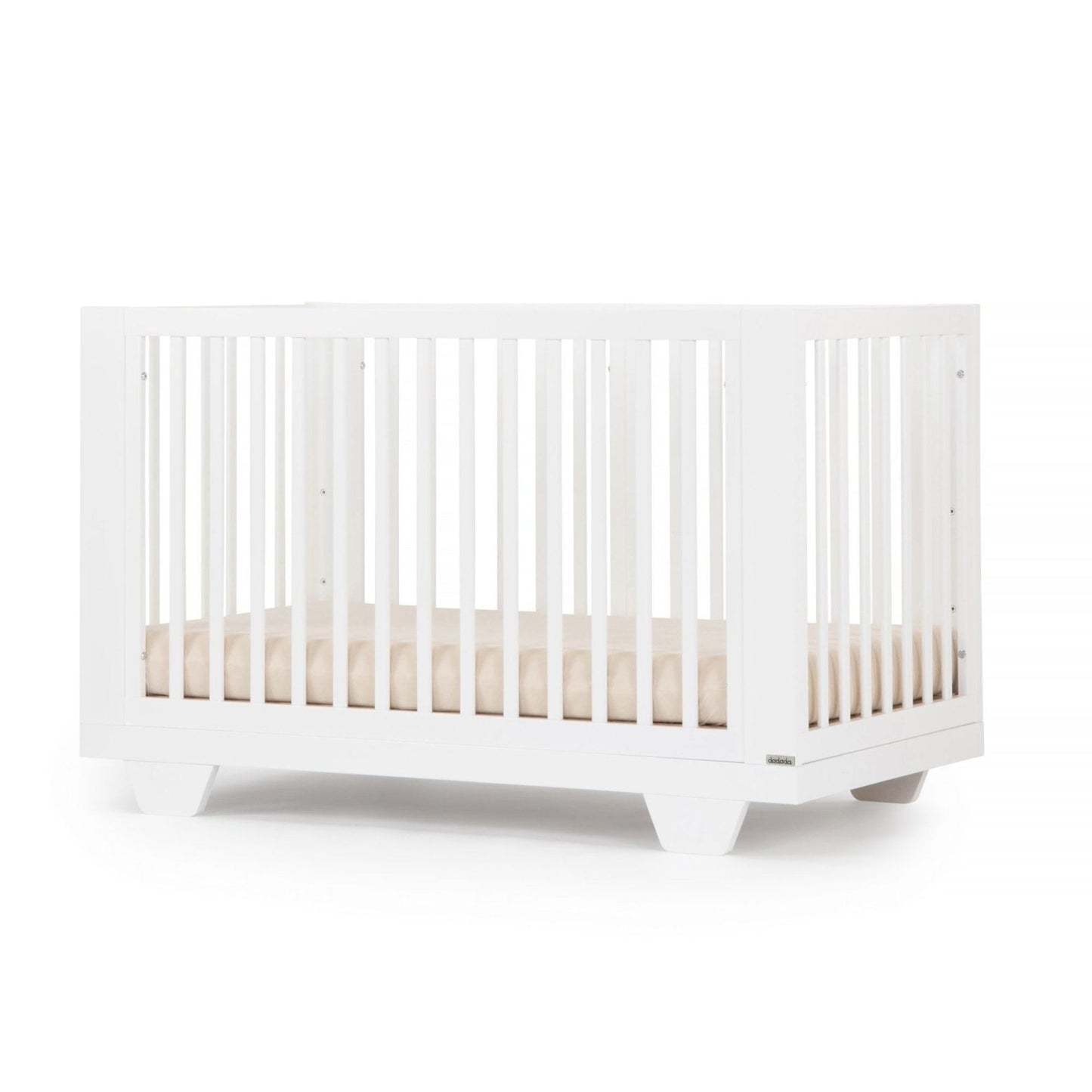 Dadada Spirit 8-in-1 Convertible Crib - White