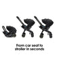 Doona X Infant Car Seat + Latch Base