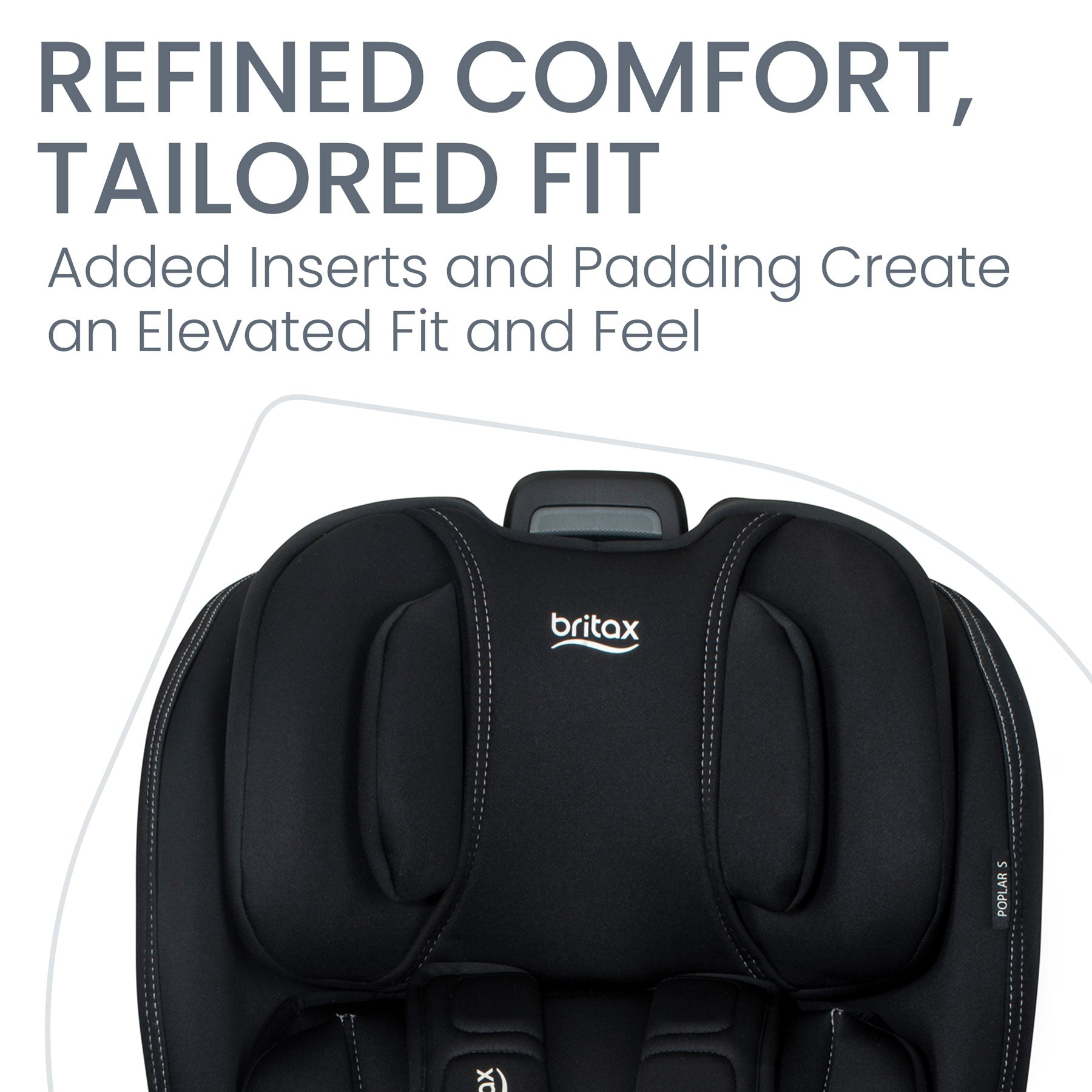 Britax Poplar S ClickTight Convertible Car Seat - Onyx