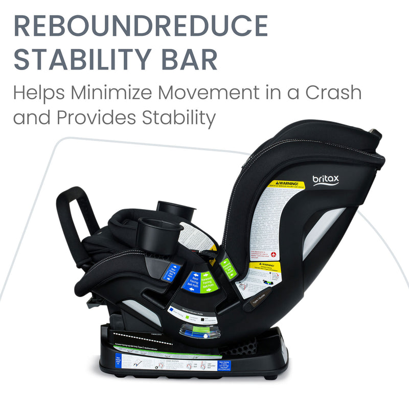 Britax Poplar S ClickTight Convertible Car Seat - Onyx