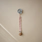 Mushie Linen Pacifier Clip