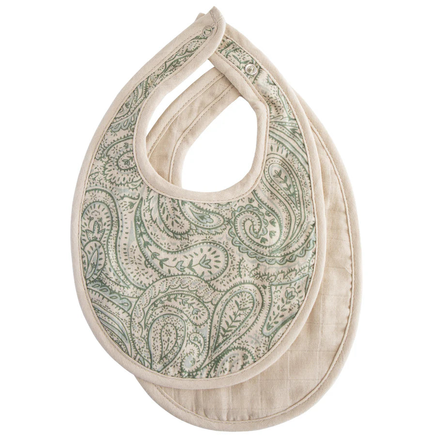 Mushie Muslin Bibs 2 - Pack