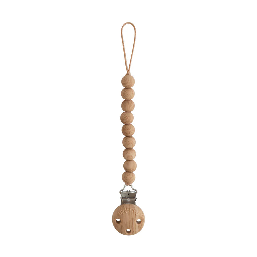 Mushie Silicone Pacifier Clip Hera