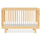 Babyletto Hudson 3-in-1 Convertible Crib with Toddler Bed Conversion Kit - Natural