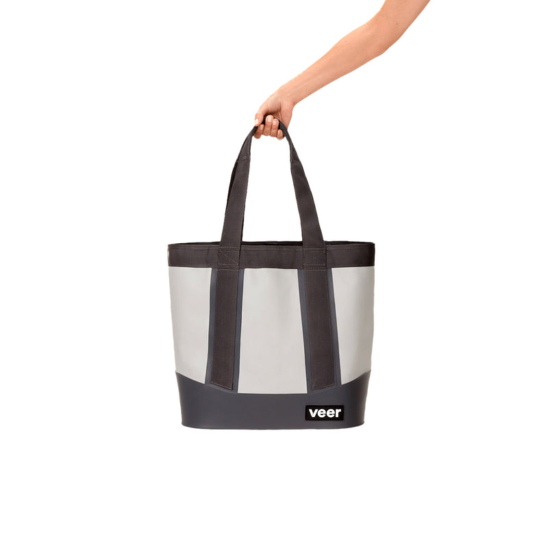 Veer Basecamp Bundle - Basecamp / Air Pad / Adventure Tote - White / Gray