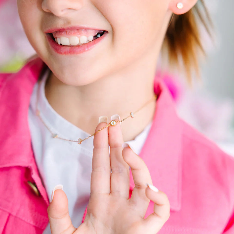 Pierced Co Daisy Necklace
