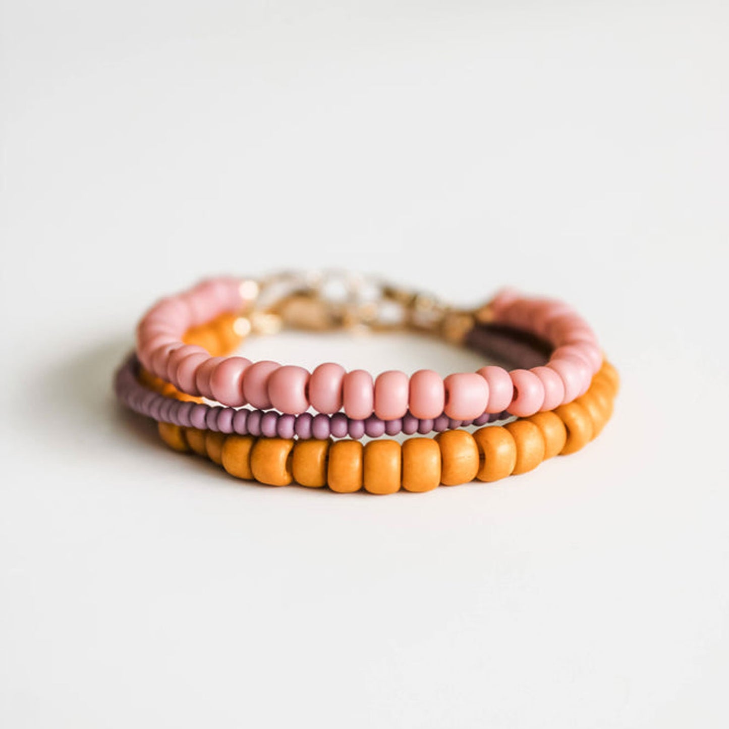 Joyful Bead Company Dahlia Purple Bracelet