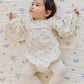 Jamie Kay Organic Cotton Muslin Frances Playsuit - Molly Blue
