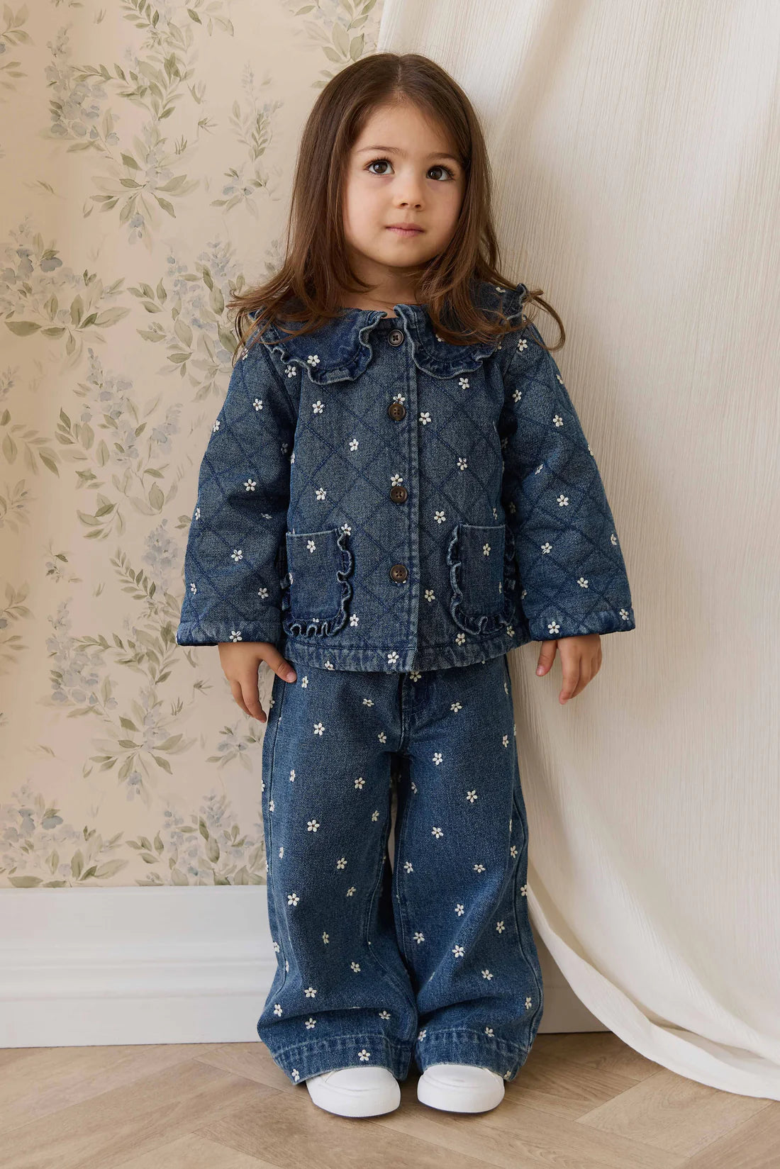 Jamie Kay Amandine Jacket - Josie Floral Denim
