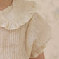 Jamie Kay Organic Cotton Bowie Blouse - Parchment