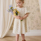 Jamie Kay Organic Cotton Muslin Frannie Dress - Molly Blue