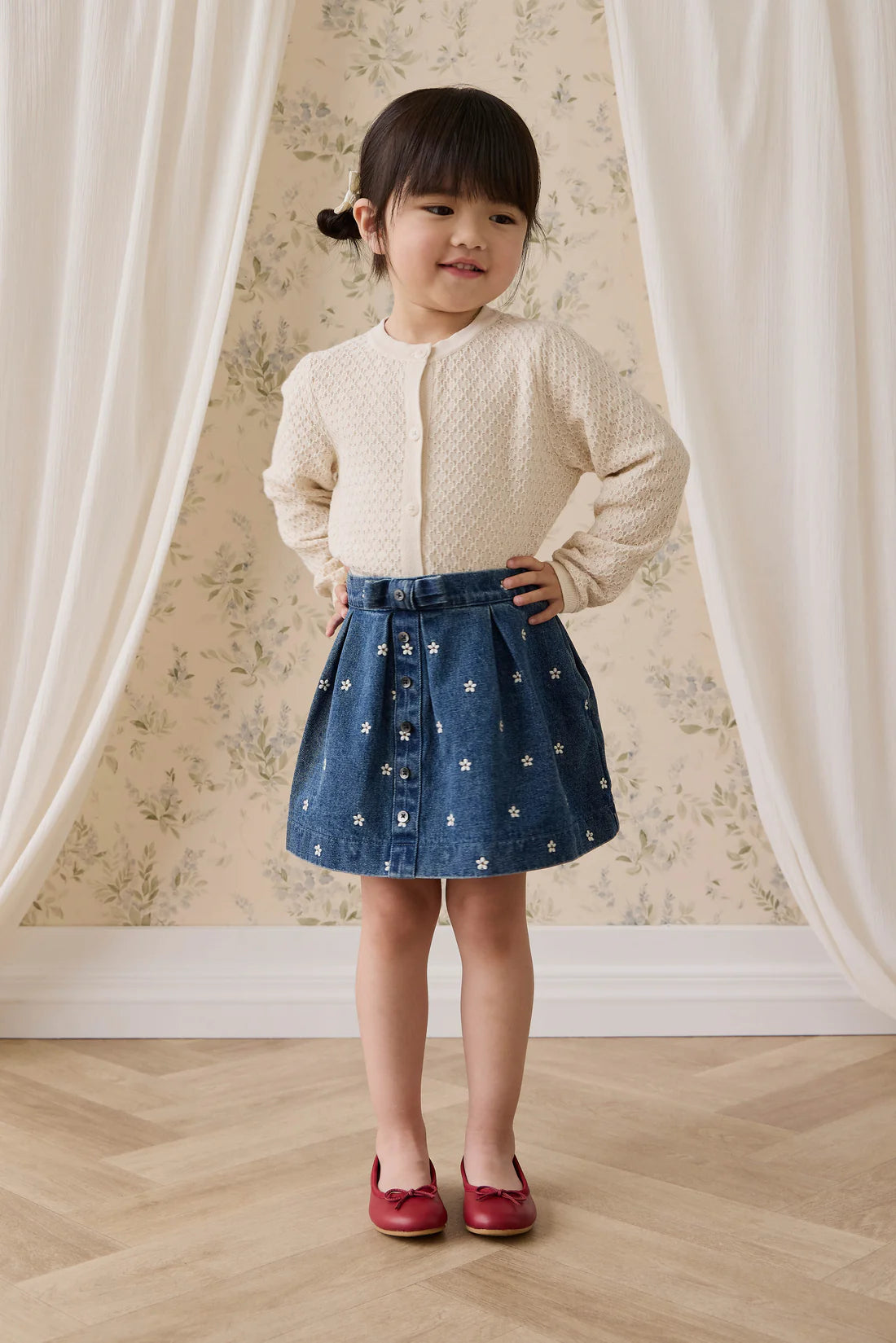 Jamie Kay Clementine Cardigan - Vanilla
