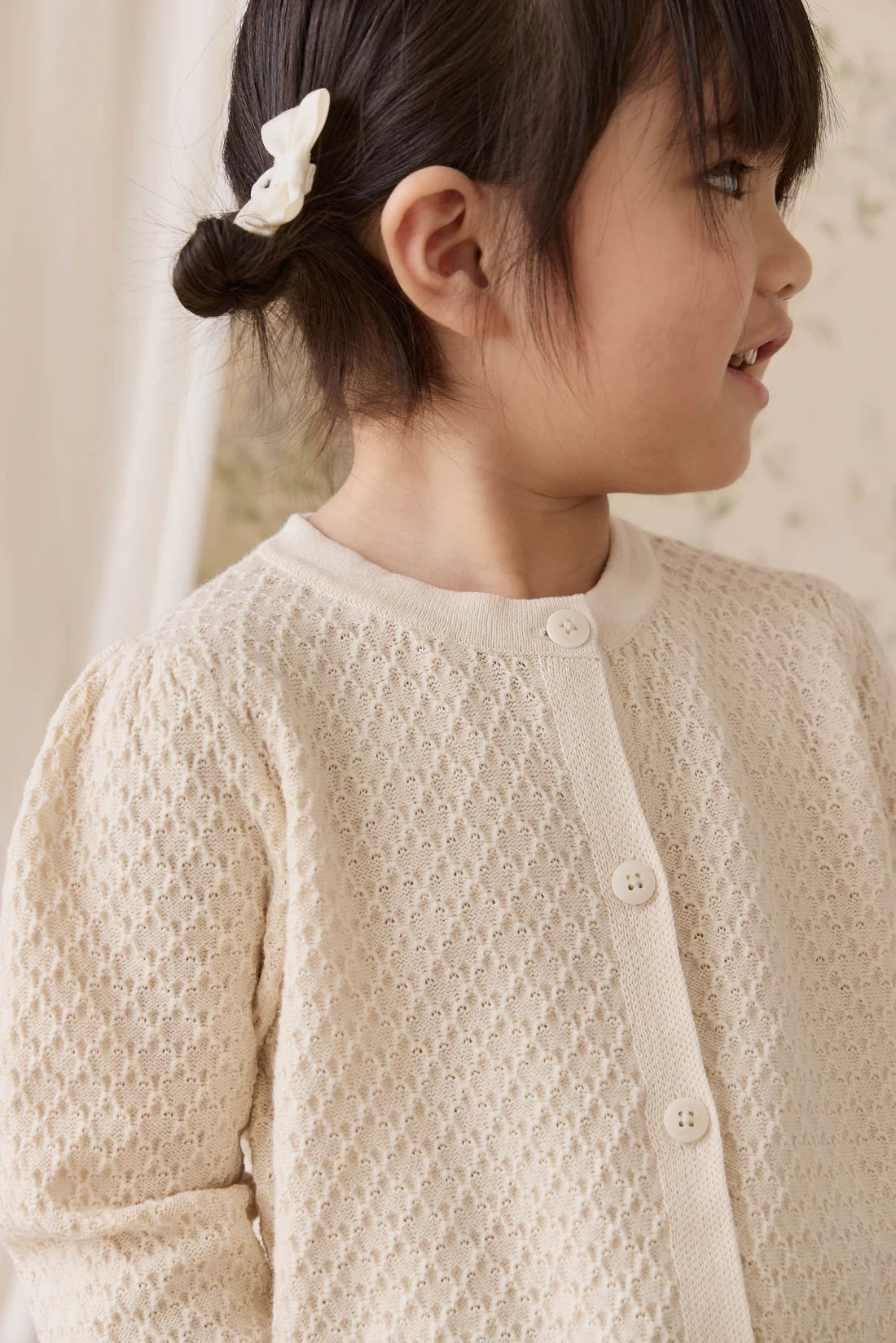 Jamie Kay Clementine Cardigan - Vanilla
