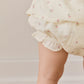 Jamie Kay Organic Cotton Muslin Frill Bloomer - Willow Rose