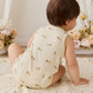Jamie Kay Organic Cotton Archie Playsuit - Play Ball Cassava