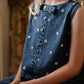 Jamie Kay Etta Top - Josie Floral Denim