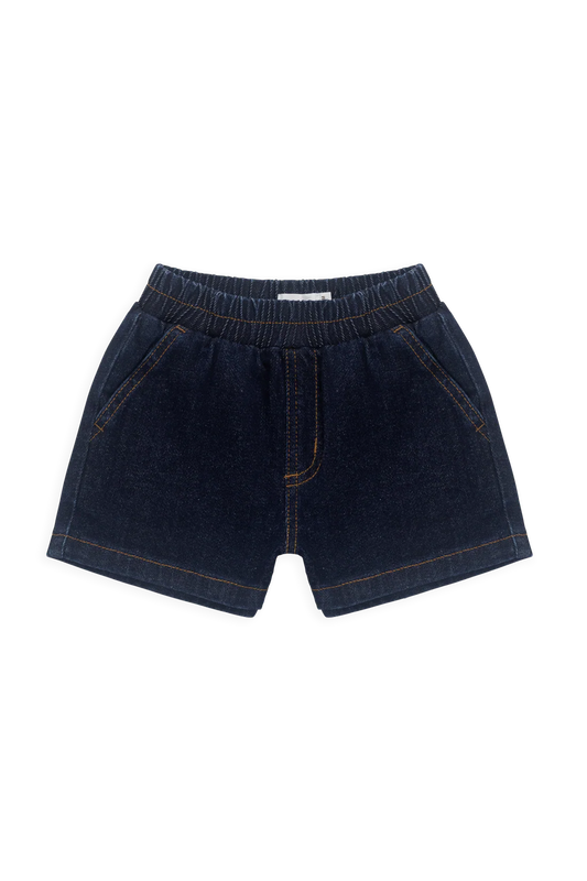 Jamie Kay Reid Denim Short - Mid Indigo Denim