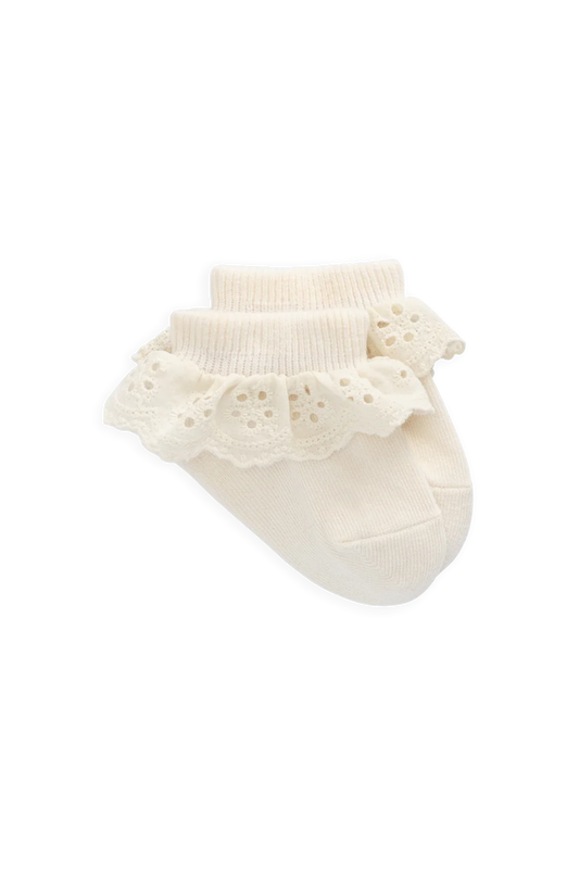 Jamie Kay Paloma Sock - Vanilla