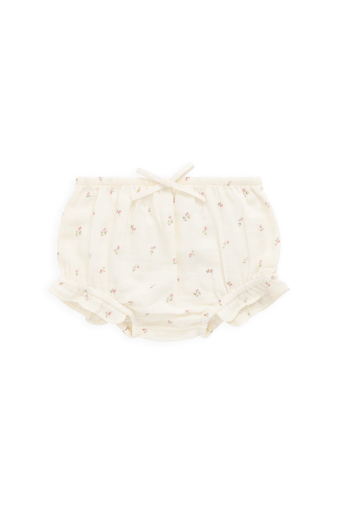 Jamie Kay Organic Cotton Muslin Frill Bloomer - Willow Rose