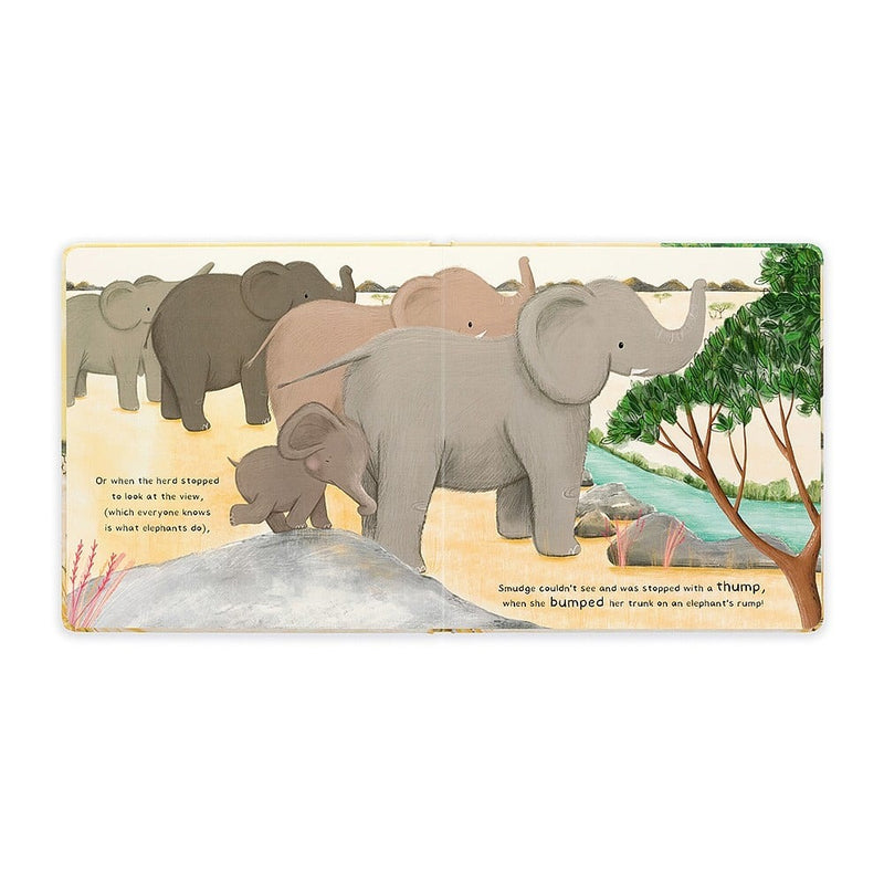 Jellycat Smudge the Littlest Elephant Book
