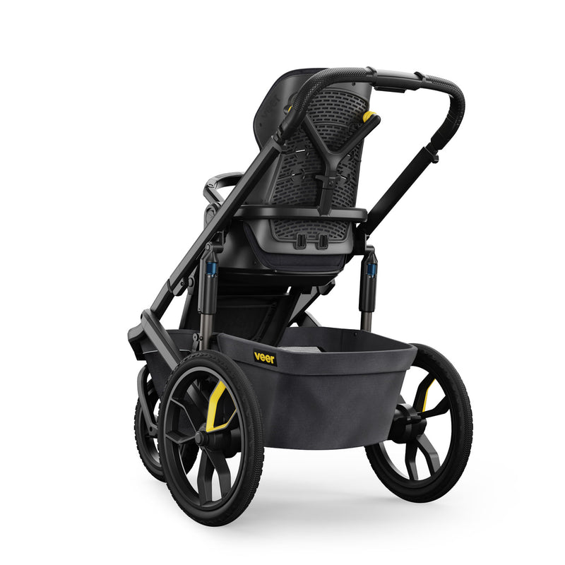 Veer Switch&Jog Luxe Bundle - &Jog Jogging Frame / Switchback Seat Luxe - Gray Granite