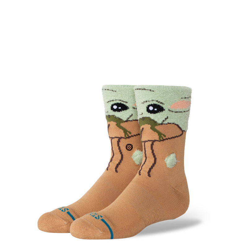 Stance Kids' Fuzzy Crew Socks - Star Wars - Grogu