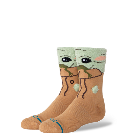 Stance Kids' Fuzzy Crew Socks - Star Wars - Grogu