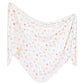 Copper Pearl Knit Swaddle Blanket - Mabel