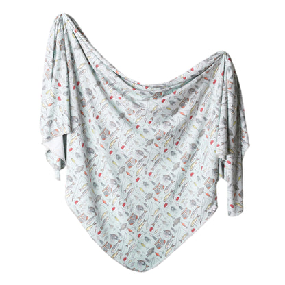 Copper Pearl Swaddle Blanket