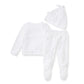 Burts Bees Raised Terry Bee Take Me Home Set - Cloud