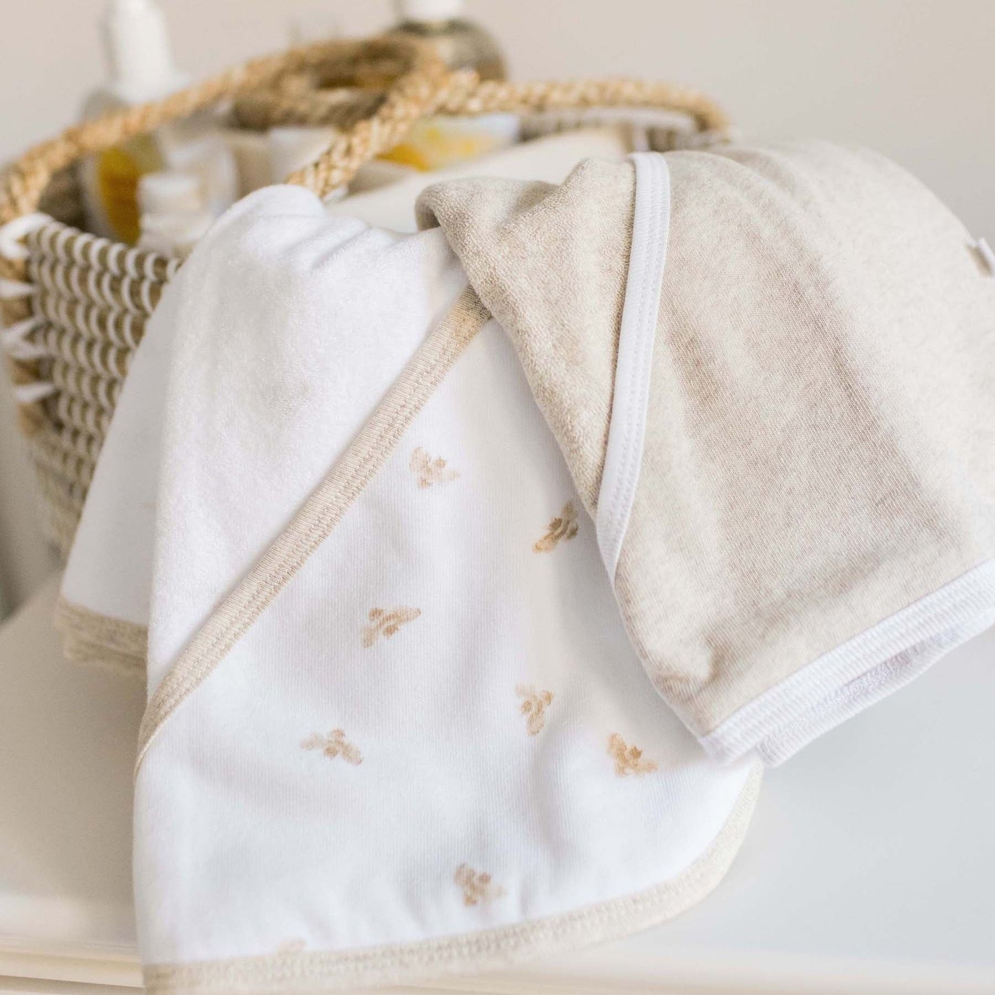 Burts Bees Set of 2 Hooded Towels