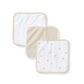 Burts Bees 3-Pack Washcloth Set