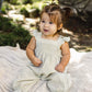 Burts Bees Seersucker Organic Baby Girl Jumpsuit