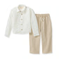 Burts Bees Button Down Boy Shirt & Pants Set