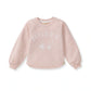 Burts Bees Hoppy Pink Organic Cotton Sweatshirt