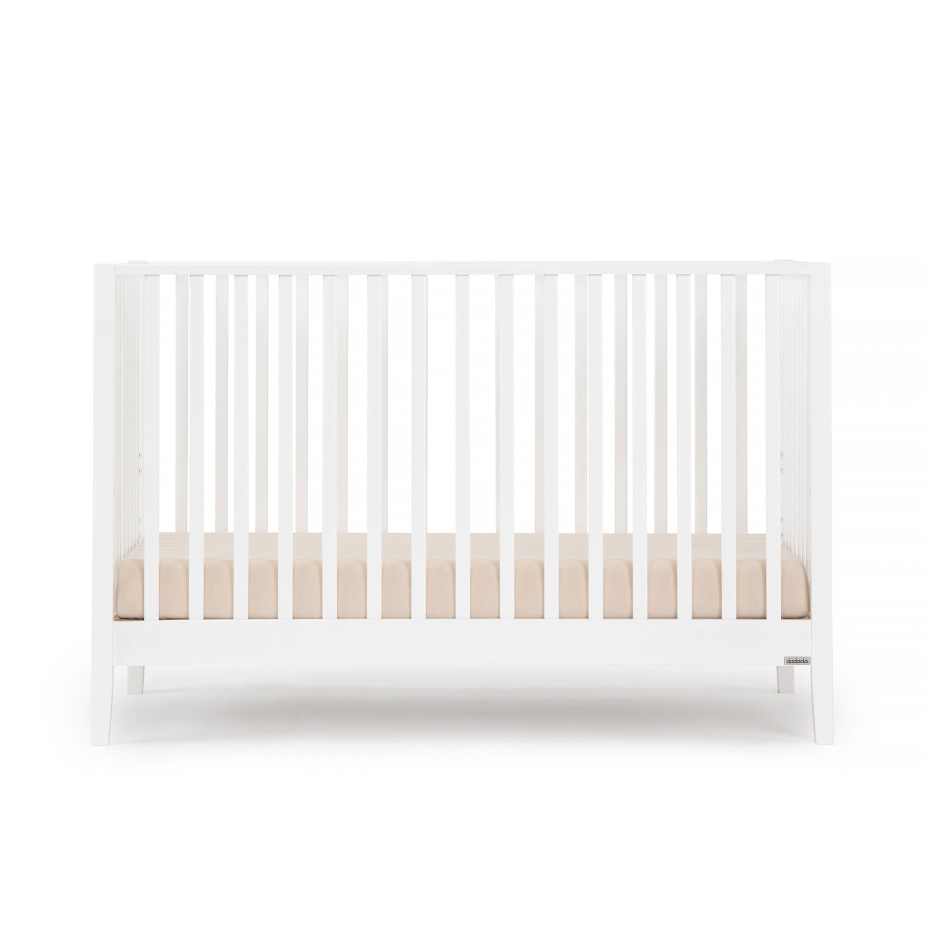 Dadada Lala 3-in-1 Convertible Crib - White
