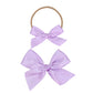 Lou Lou and Company Satin Bow Headband - Large
