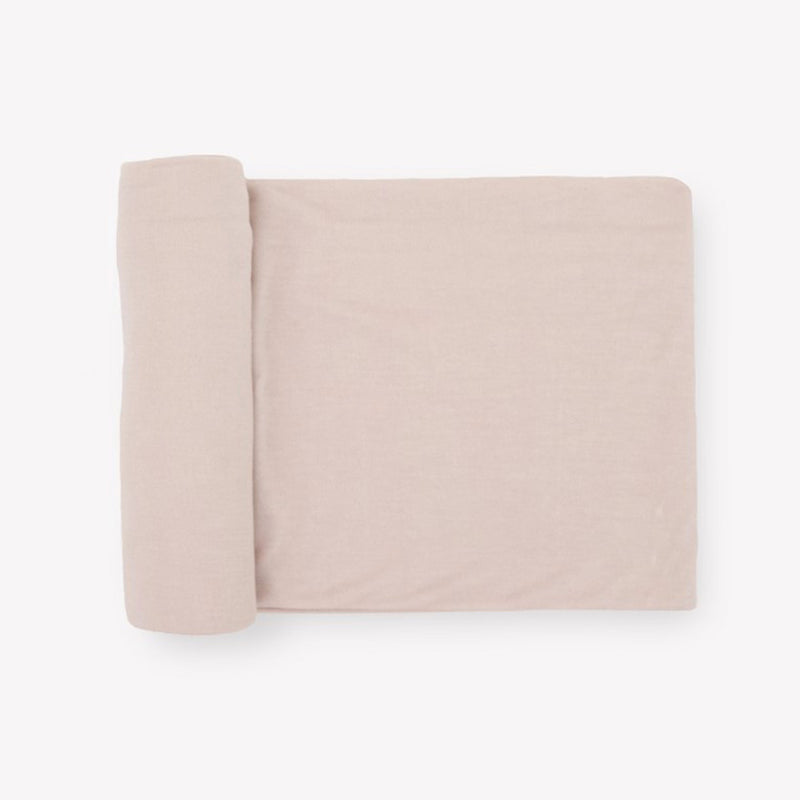 Little Unicorn Stretch Knit Swaddle Blanket - Soft Blush