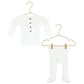 Lou Lou and Company Ribbed Top and Bottoms - Wren
