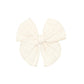 Lou Lou and Company Cloud Muslin Heirloom Bow Clip - Cream