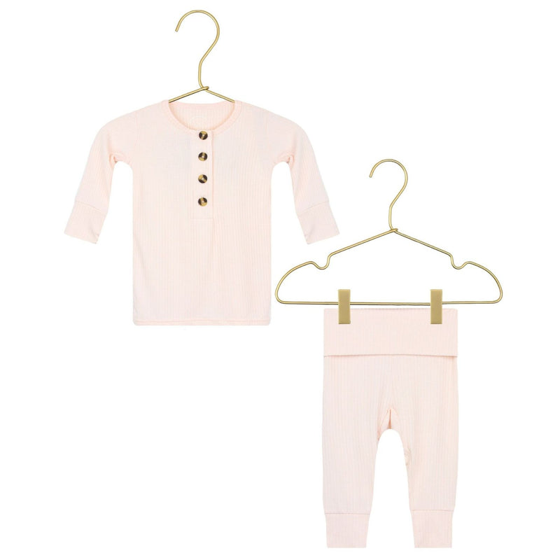 Lou Lou and Company Ribbed Top and Bottoms - Rosie