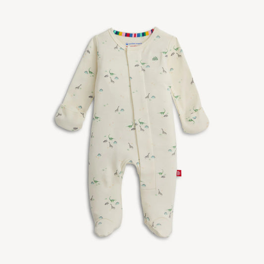 Magnetic Me Magnetic Me Organic Cotton Magnetic Footie - Tiny Diny