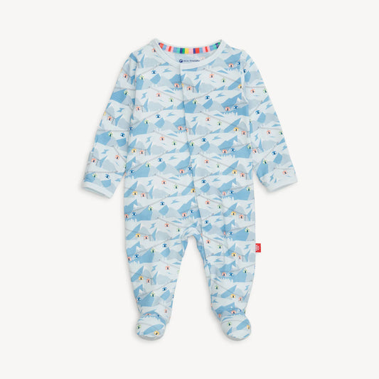 Magnetic Me Modal Magnetic Footie - Blue Apres Chic