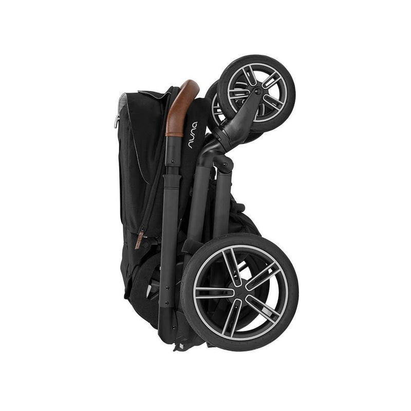 Nuna MIXX Next Stroller and PIPA Aire RX Car Seat Travel System - Caviar