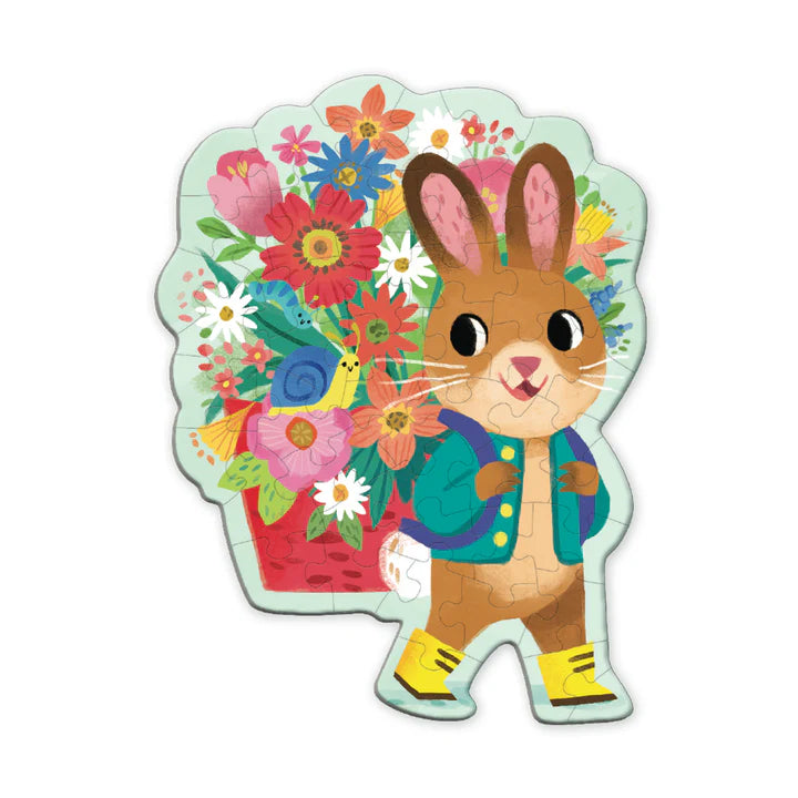 Chronicle Books Bunny Bouquet 48 Piece Scratch and Sniff Puzzle